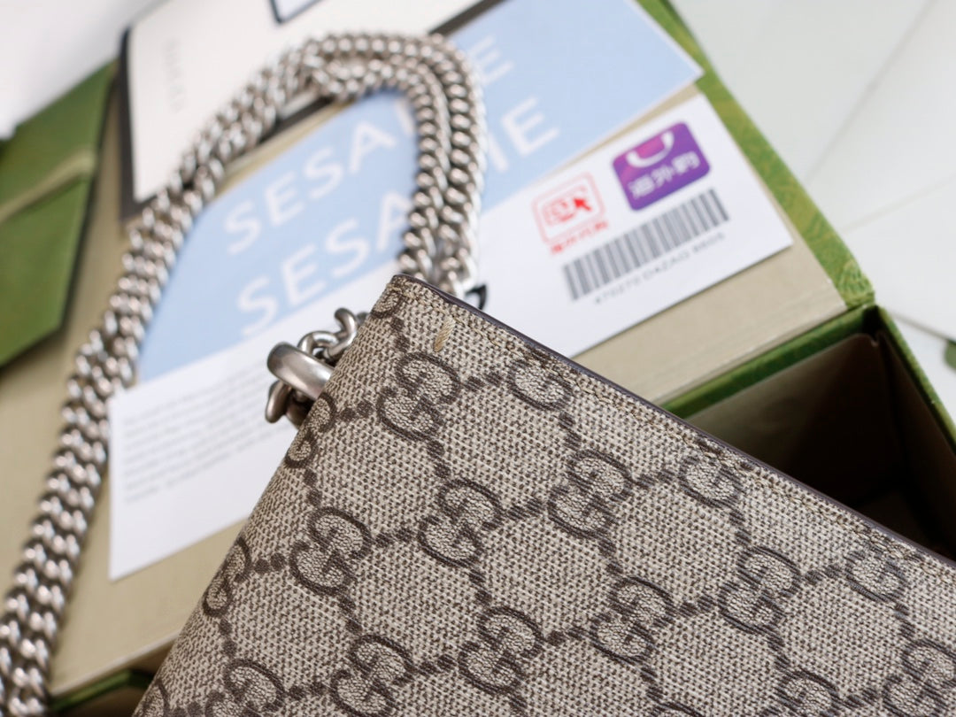 Gucci GG Dionysus Canvas Shoulder Bag