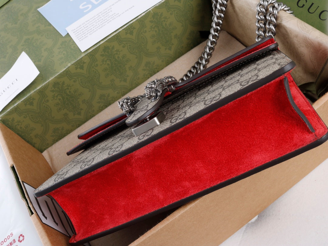 Gucci GG Dionysus Canvas Shoulder Bag