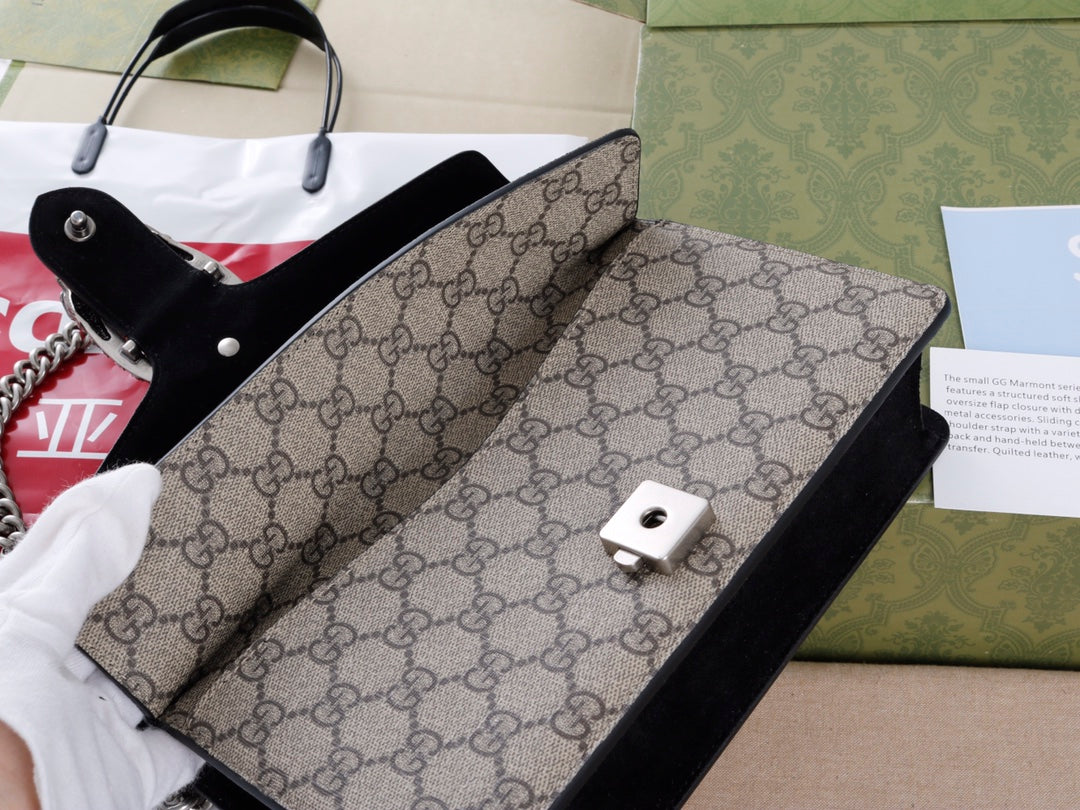 Gucci GG Dionysus Canvas Shoulder Bag