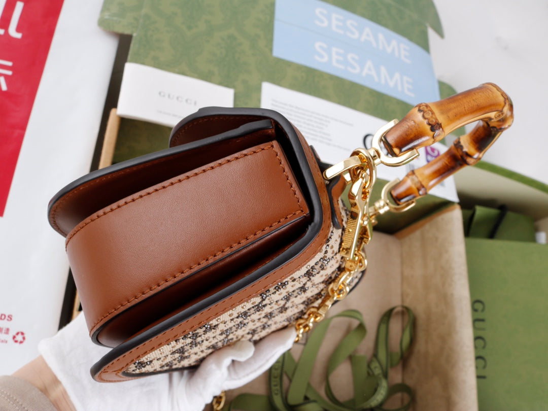 Gucci GG Bamboo 1947 mini Bag