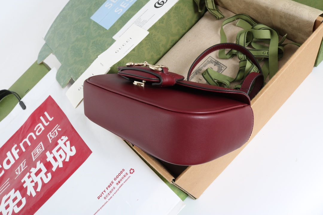 Gucci GG 1955 Horsebit Shoulder Bag