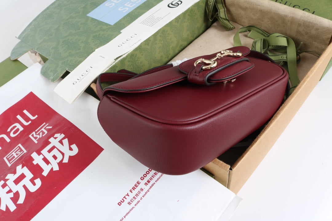Gucci GG 1955 Horsebit Shoulder Bag
