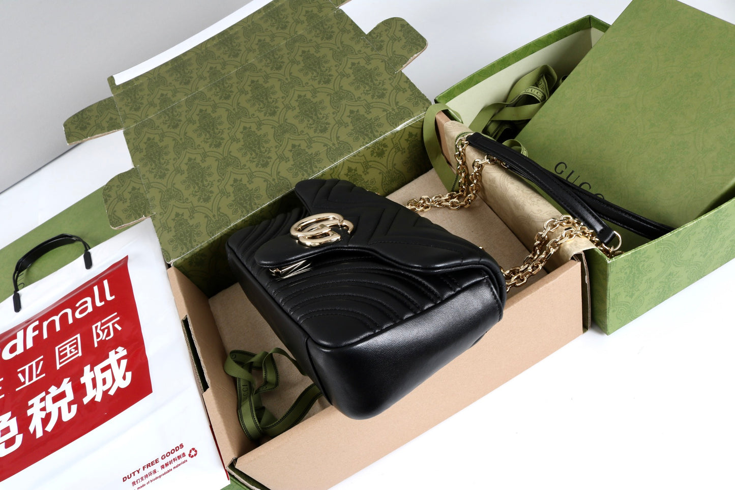 Gucci GG Marmont Shoulder Bag Black
