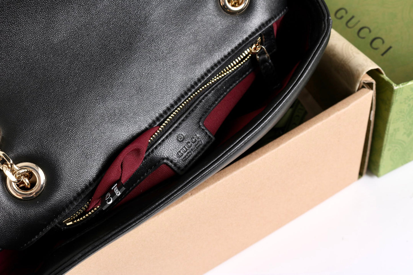 Gucci GG Marmont Shoulder Bag Black