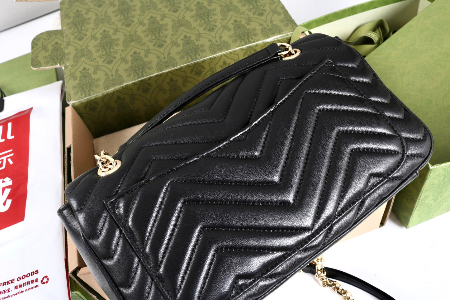 Gucci GG Marmont Shoulder Bag Black