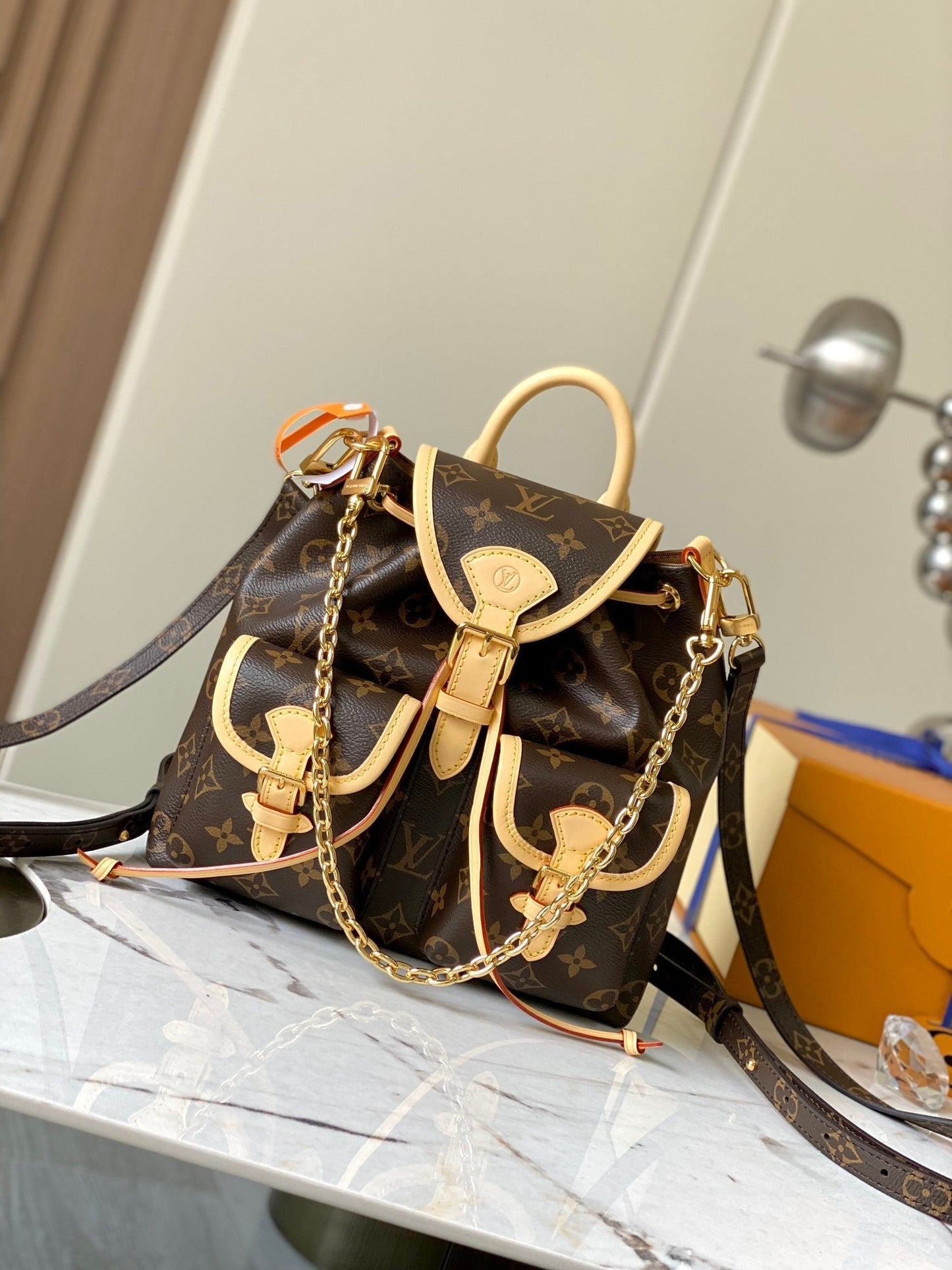 Lv Louis Vuitton Excursion PM in Monogram Canvas
