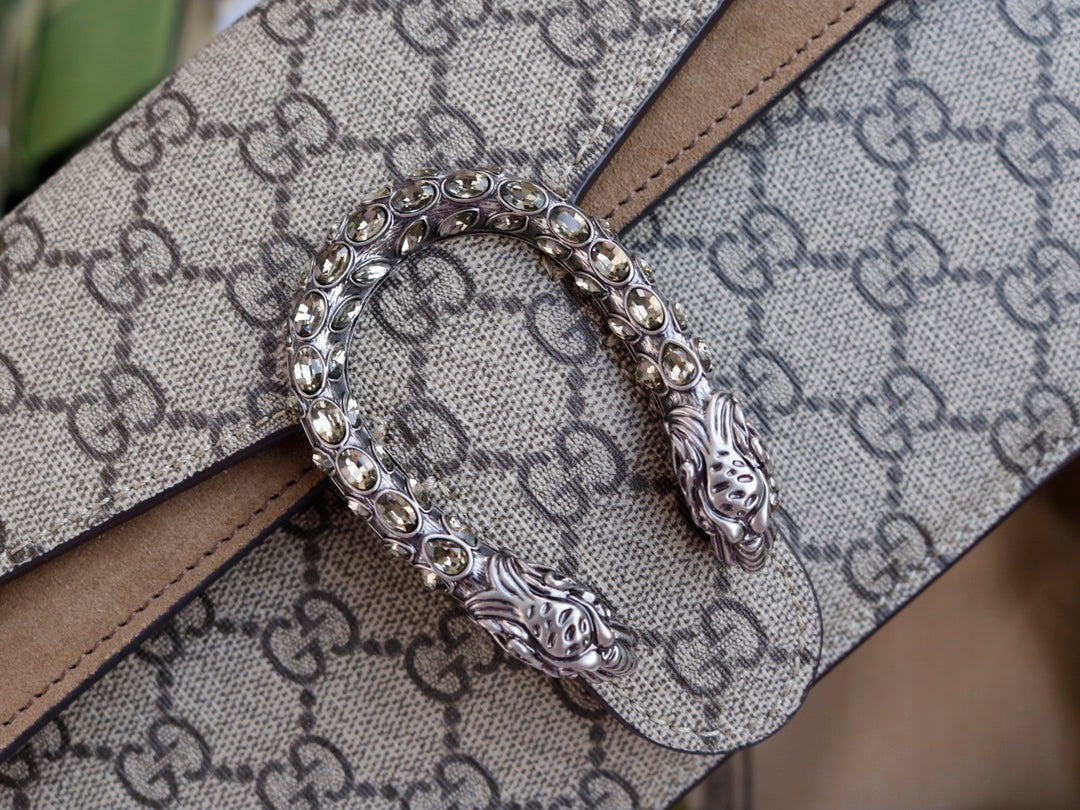 Gucci GG Dionysus Canvas Shoulder Bag