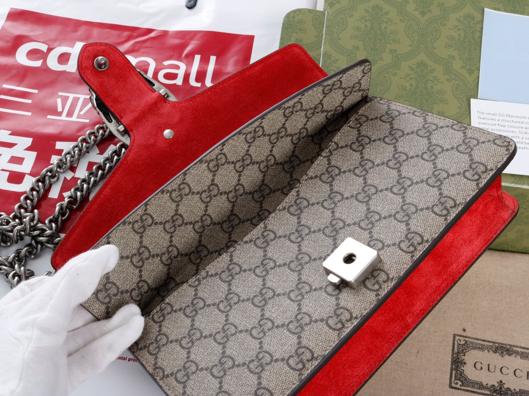 Gucci GG Dionysus Canvas Shoulder Bag