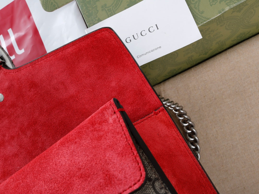 Gucci GG Dionysus Canvas Shoulder Bag