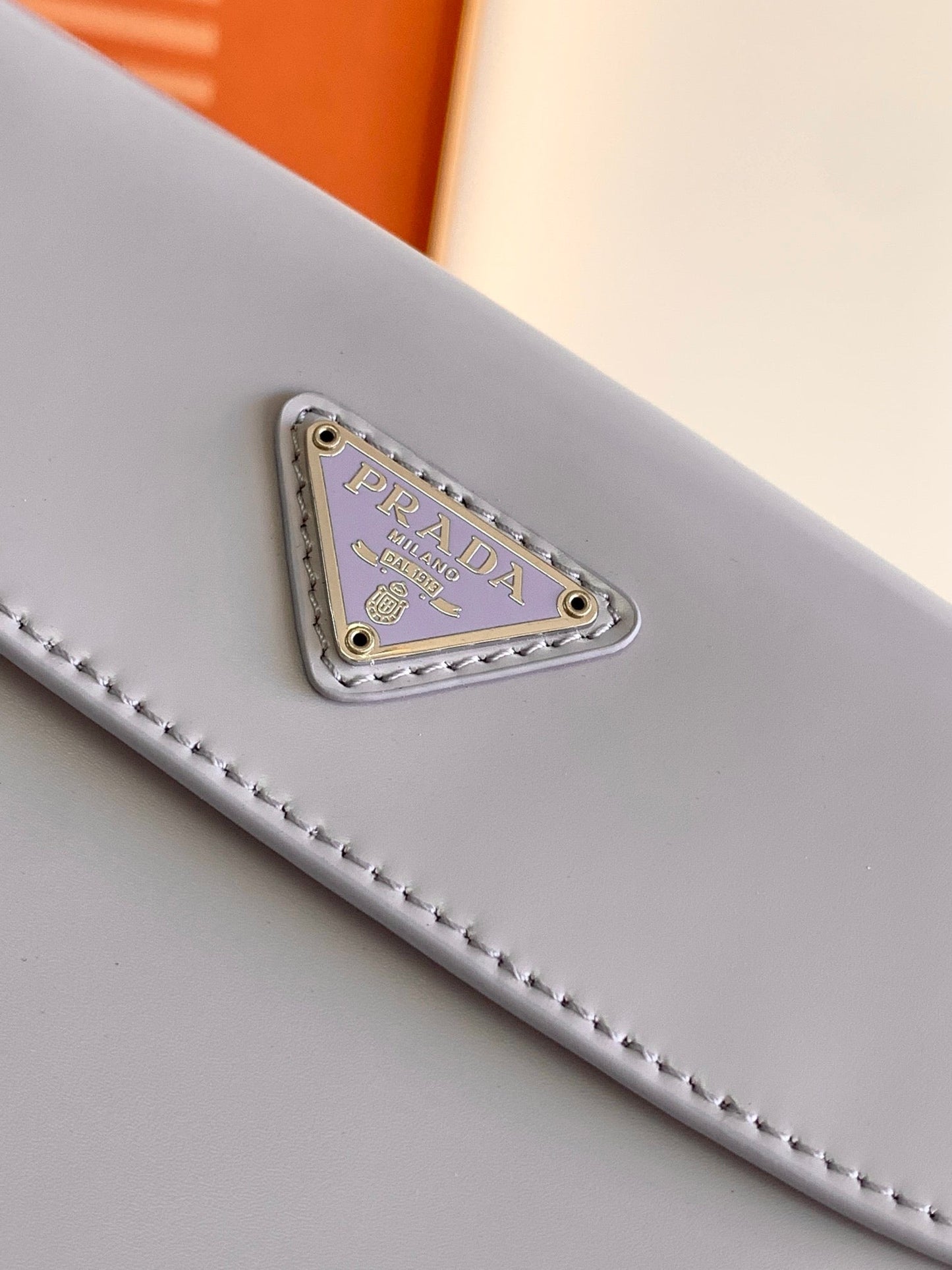 Prada Milano Flap Bag Brushed Leather 23cm