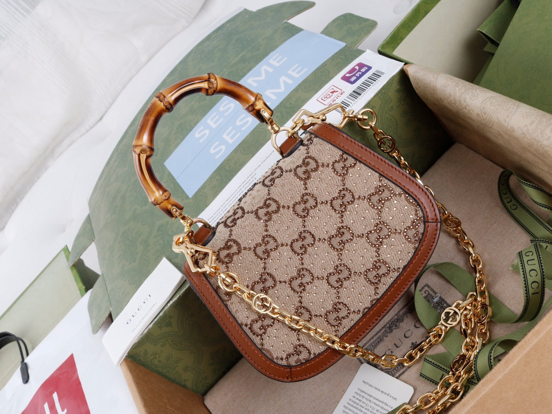 Gucci GG Bamboo 1947 mini Bag