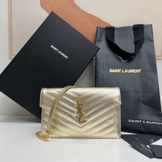 Ysl Saint Laurent Woc Cassandre Wallet on Chain