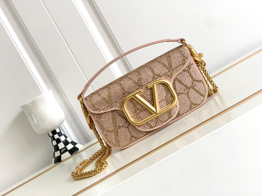 Valentino Garavani Small Locò Shoulder Bag