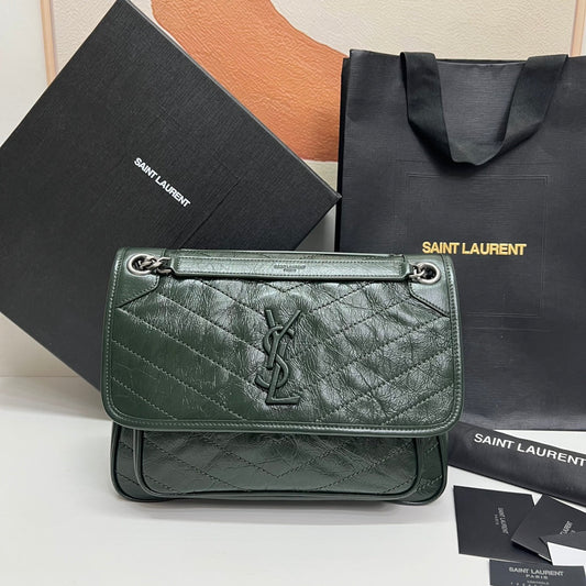 Ysl Saint Laurent Niki Bag Vintage Leather 28