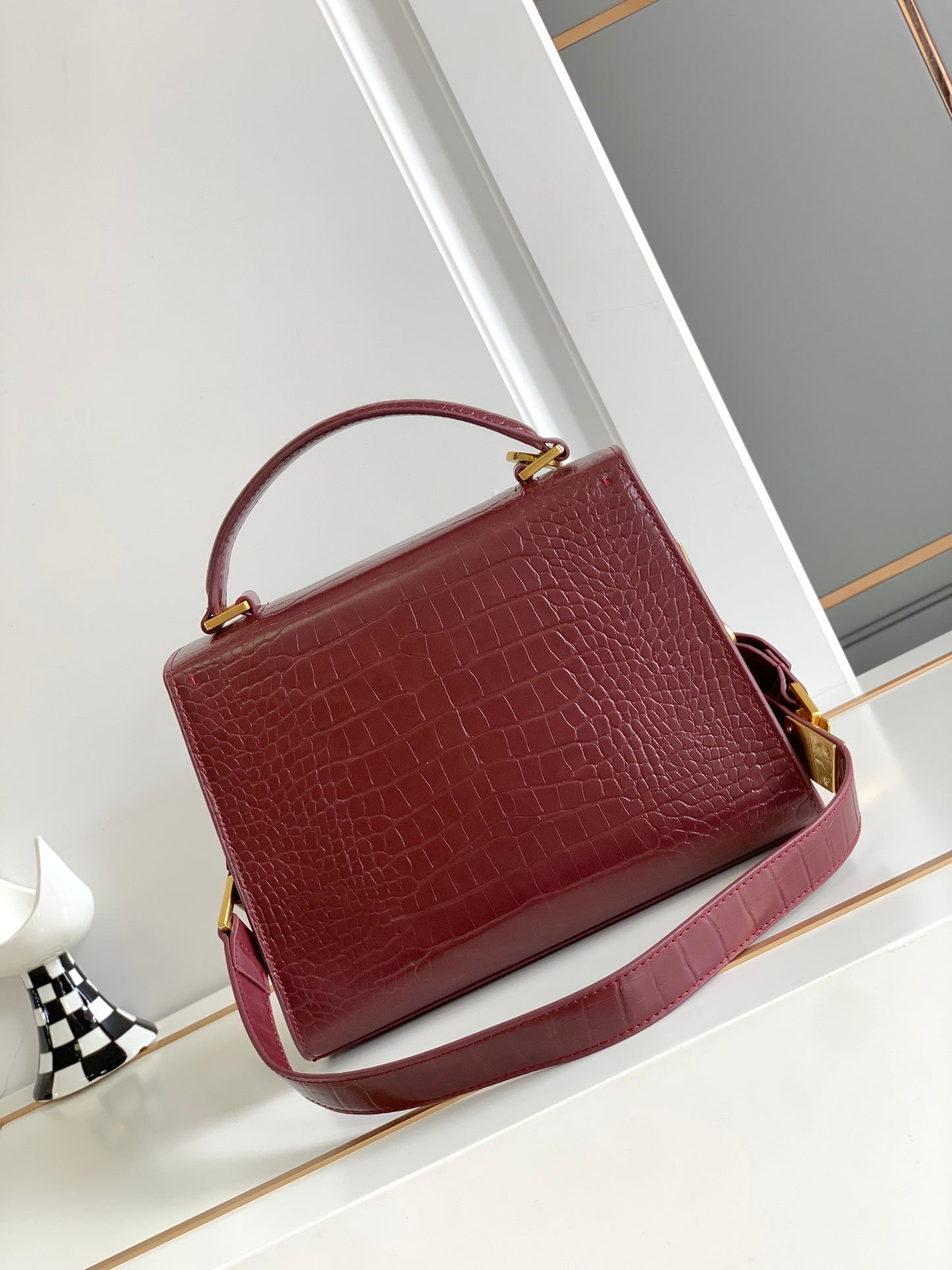 Valentino Garavani VSLING Small Leather Top Handle Bag