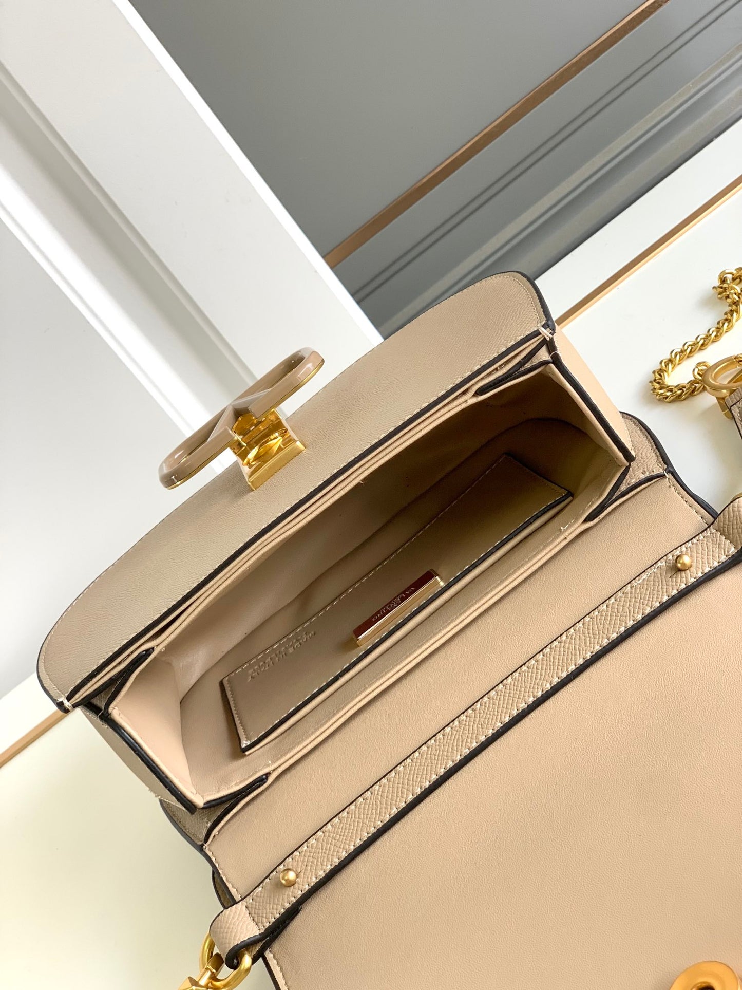 Valentino Garavani VSLING Small Leather Top Handle Bag