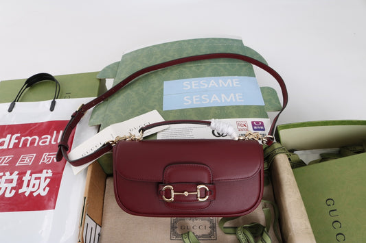 Gucci GG 1955 Horsebit Shoulder Bag