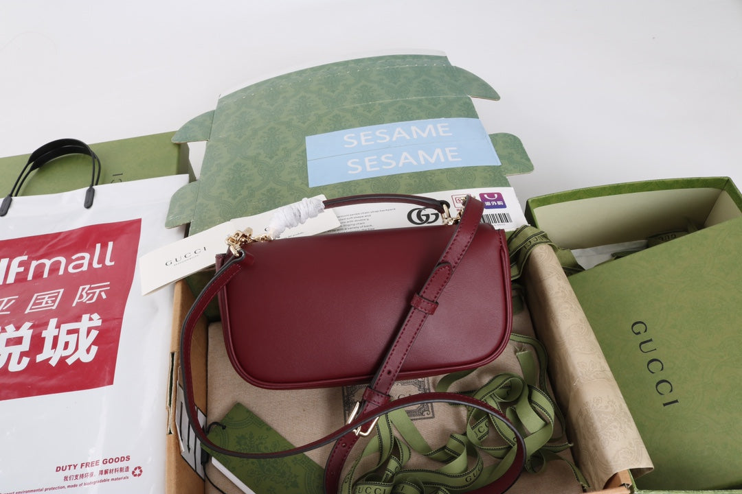 Gucci GG 1955 Horsebit Shoulder Bag
