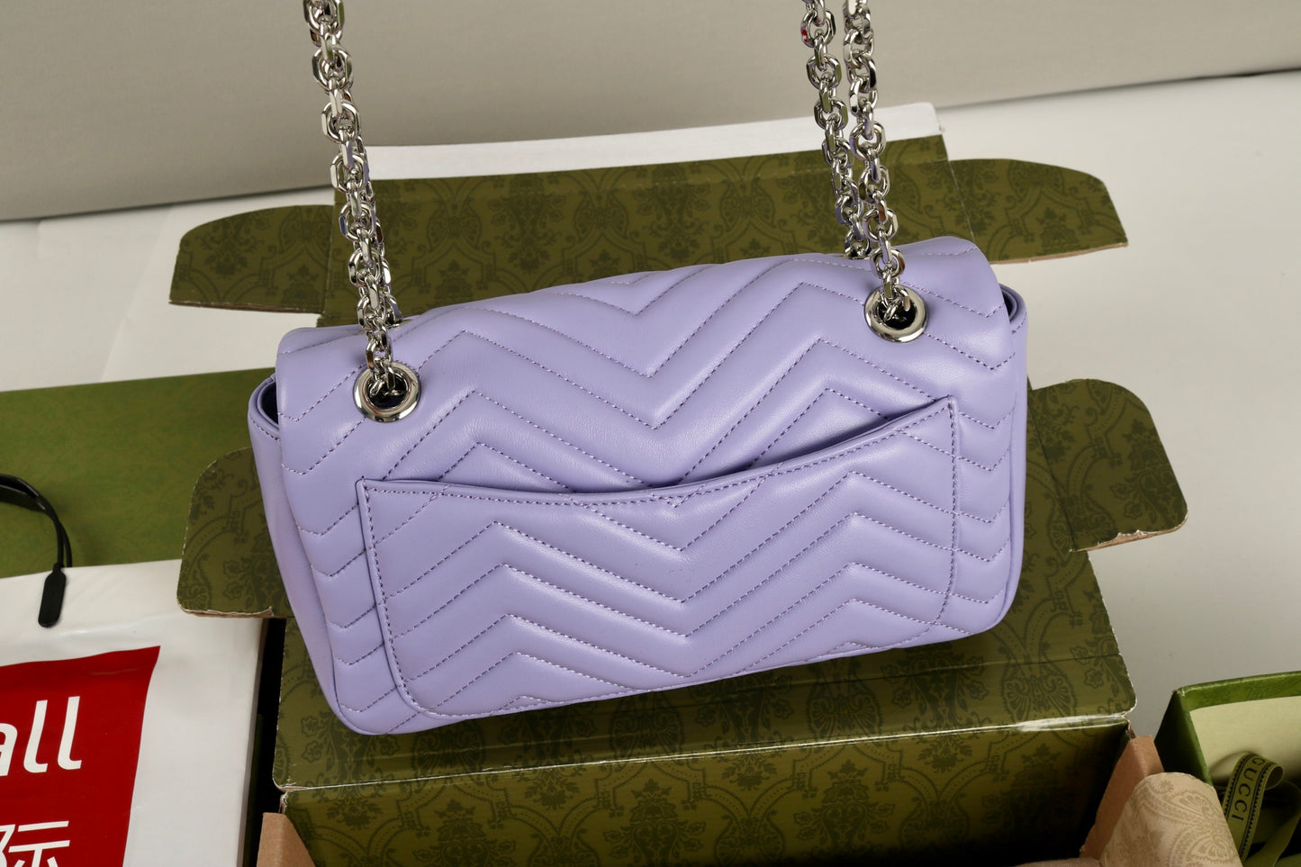 Gucci GG Marmont Shoulder Bag Purple